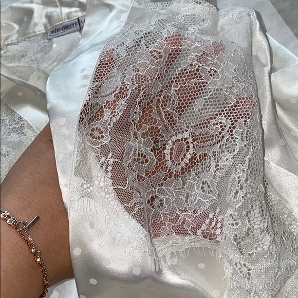 Italian women silk pj set - Picture 2 of 9